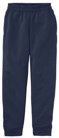 Port & Company Adult Unisex 50/50 cotton/poly Youth Core Fleece Jogger Sweatpants